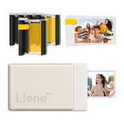 Liene Pearl N200 Pro komplet foto tiskalnik 2x3 (Zlat)