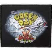 Green Day Dookie Iron-On Patch Black