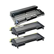 Komplet Brother TN-2005 + DR-2005/HL-2035, HL-2037 kompatibilna tonerja (2) + boben - 2 x črna XL + boben