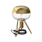 Namizna svetilka Calex Tripod, zlata - Dnevna soba/jedilnica - Sodobni - zlato - Kovina