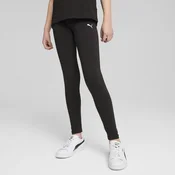 PUMA ESS Leggings Youth, Clothing, Black, 6-7Y