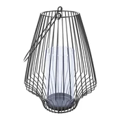 Kovinska lanterna (višina 34 cm) – Ego Dekor
