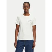 Gant Majica 4201440 Bela Regular Fit
