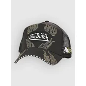 Von Dutch Flashfire Trucker Cap black olive