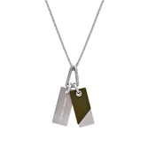 EMPORIO ARMANI verižica z obeskom EGS3179040