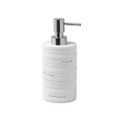 HELEN freestanding soap dispenser, white - Bela - 75x170x85 mm - Gedy - HELEN - 24 - Poliresin - Dozator za milo - Krožni - 75 - 170 - 85 - 14