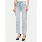 Gaudi Jeans hlače 511BD26008 Modra Straight Fit