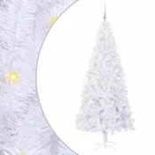 Vidaxl Umestno božično drevo med 300 LED Bela 210 cm PVC in jeklo