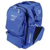 Torba za hokej na kolesih Fischer Backpack Blue/White Senior