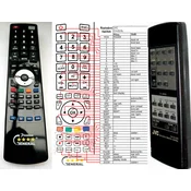 General JVC CA-E23L - compatible General-branded remote control