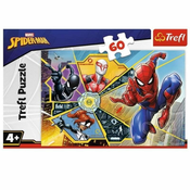 Trefl Puzzle Spiderman - Na spletu 60 kosov