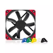Noctua Noctua NF-S12A PWM chromax.black.swap 12 cm računalniški ventilator, tiha in učinkovita hlajenja za računalniške ohišje