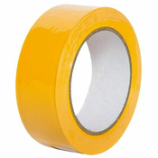 Maskirni trak, odporen na UV-žarke, 38 mm x 33 m, naguban, rumen