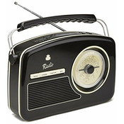 GPO Retro Rydell Nostalgic DAB radio Black
