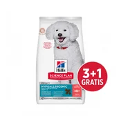 Hills Science Plan Dog Adult Small&Mini Hypoallergenic Losos 6kg 3+1 GRATIS
