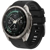 Tech-protect Silicone pašček Garmin QuickFit 22mm, obsidian black