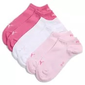 PUMA Sneaker Socks Unisex (3-pack), Clothing, Pink Lady, 47-49