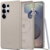 Spigen SPIGEN SILIKON FIT MAG MAGSAFE GALAXY S25 ULTRA NATURAL TITANIUM