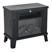 Homestar Električni kamin peč 34x17x31 cm črna