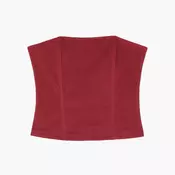 Cropp - Top s vezivanjem - bordo