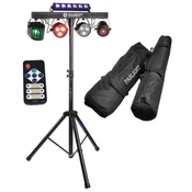 Light4Me Belka Laser Strobo LED PAR Derby UV Set luči