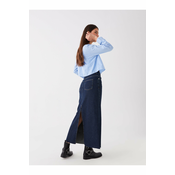 LC Waikiki Womens Standard Fit Jean Skirt