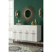 HANAH HOME Komoda Ida 120 White Gold