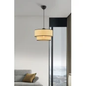 Opviq Luster Echo Hazeran, 30x30cm, Bež-crni