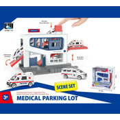 Hk mini vozilo hitne pomoći sa garažom ( A077864 )
