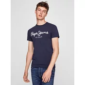Pepe Jeans Moška Original Majica Modra XXL