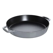 Cast iron frying pan, 34 cm, Graphite Grey - Staub