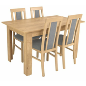 Komplet mize in stolov STO/138 BIS