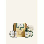 NEW Lather & Slather Almond Milk Big Gift Case