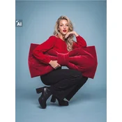 Sinsay - Bluza sa dekorativnim vezanjem - crvena