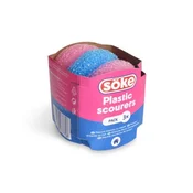 Plastična žična krtača Söke, 3 kosi.