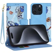 Etui Techsuit FlipCraft za iPhone 15 Pro - vibrant blue