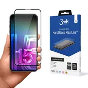 shumee Apple iPhone 15/16 - 3mk HardGlass Max Lite črne barve