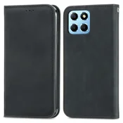 Črna Elegantna Flip torbica (Honor X6)