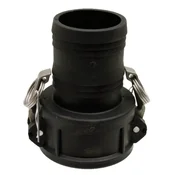 Cev s priključkom Camlock tipa C, plastična cev za kapljanje s premerom 13 mm