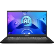 MSI Modern 15 H AI C1MG-013PL Intel Core Ultra 5 125H Prijenosno racunalo 39,6 cm (15.6) Ekran osjetljiv na dodir Full HD 16 GB DDR5-SDRAM 512 GB SSD Wi-Fi 6E (802.11ax) Windows 11 Home Crno