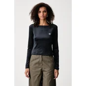 adidas Originals majica z dolgimi rokavi ženska velur Essentials Velour