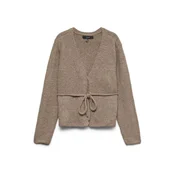 VERO MODA Pletena jopa VMCORA temno bež