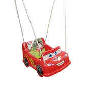 Ljuljaška za bebe Auto, Crvena