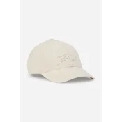 Karl Lagerfeld kapa s šiltom ženska bombažna K/SIGNATURE