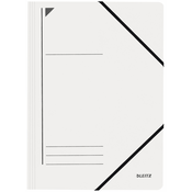 LEITZ Kotna mapa LEITZ, DIN A4, karton 450 g/m2, bela, (21651405)
