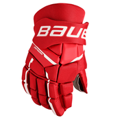 Hokejske rokavice Bauer Supreme M3 Red Intermediate 12 palcev