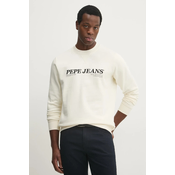Pulover Pepe Jeans DYLAN CREW moški, bež barva, PM582756