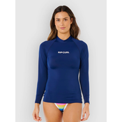 Rip Curl Classic Surf UPF Longsleeve Rash Guard dark navy