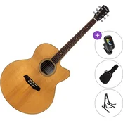 Pasadena PJC-300 SET Natural Satin Akustična kitara Jumbo