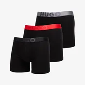Bokserji Hugo Boss Boxer Brief Triplet Gift Vega Black S